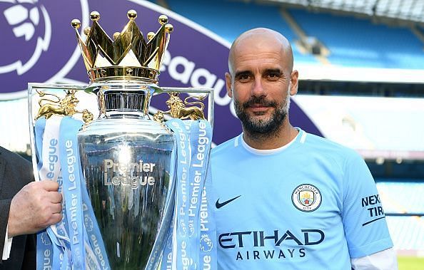 Guardiola won the EPL title with Manchester City once again