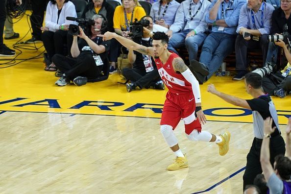 Danny Green played a key role in the Toronto Raptors' winning season