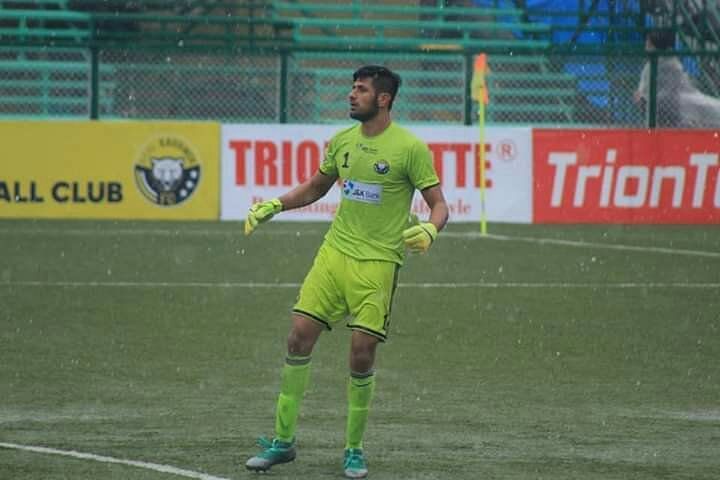 Bilal Khan kept nine clean sheets for Real Kashmir FC in the 2018-19 I-League