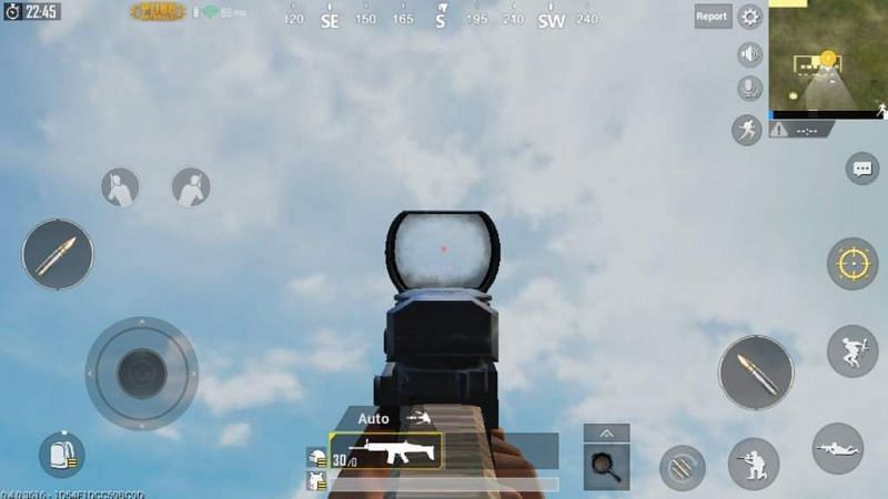 Red dot in PUBG Mobile