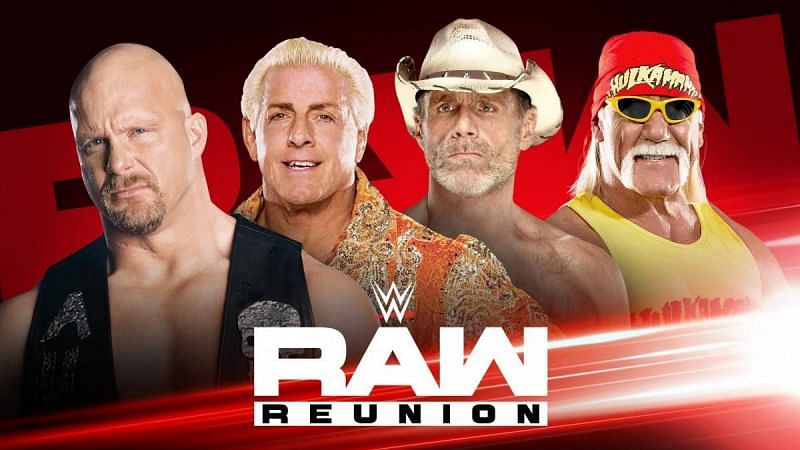 Steve Austin, Ric Flair, Shawn Michaels and Hulk Hogan will all appear tonight.