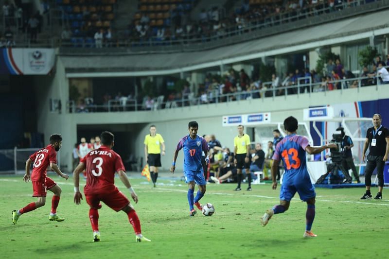 Mandar Rao Desai was off-colour throughout the game.