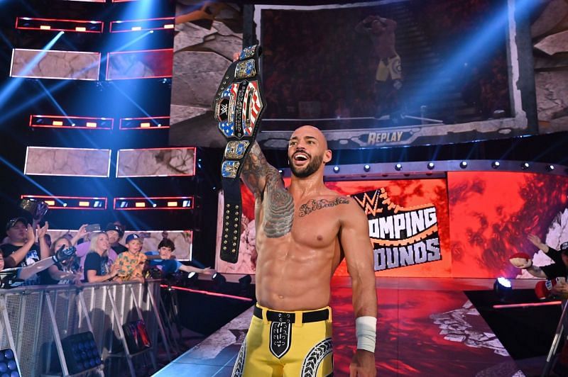 The high flyer is already doing well as the WWE United States Champion?