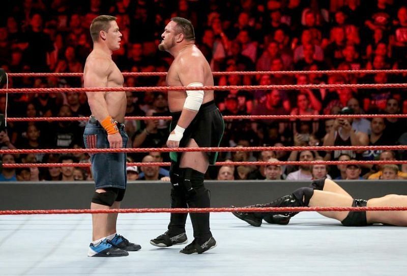 John Cena and Samoa Joe