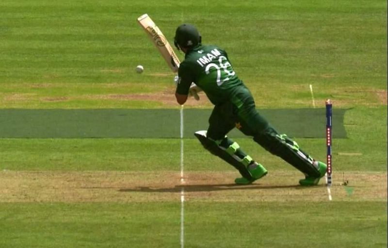 Imam couldn&#039;t judge the room he had in the crease to manoeuvre and disturbed the stumps