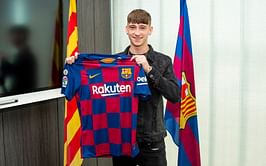 Barcelona transfer news: England Under-16 striker Louie Barry signs from West Brom