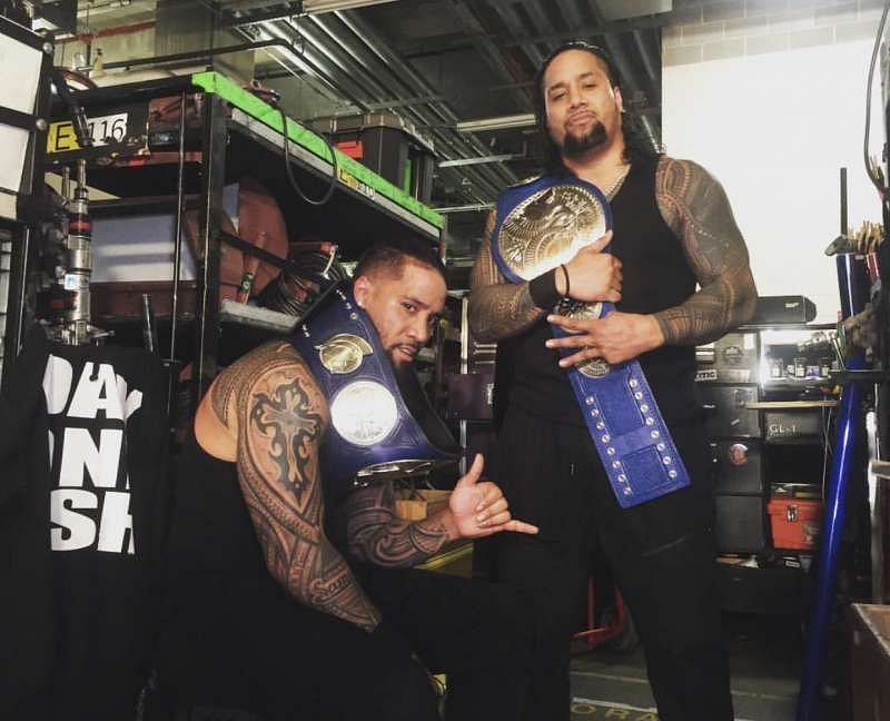 The Usos have their eyes on the Raw tag team championship