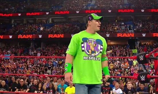 John Cena Returns to RAW