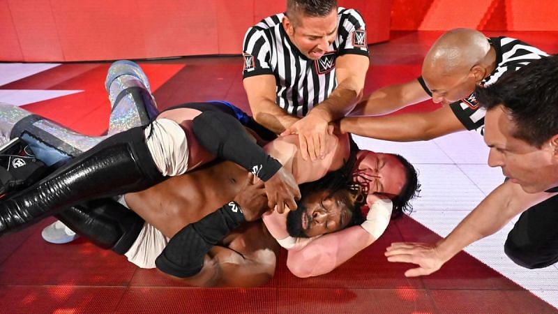 Samoa Joe made a big statement at the expense of Kingston