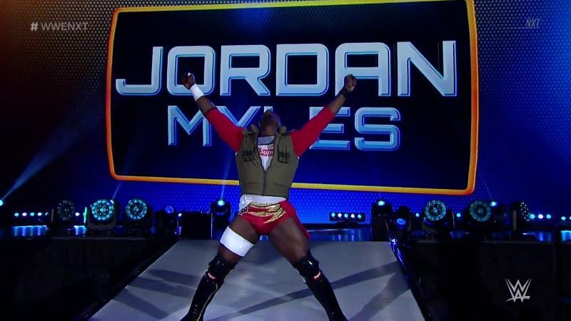 Jordan Myles is making an impression. So is his vest. Anyway, on with the show!