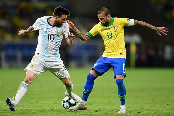 Copa America: 'A friend is not always right just because he's a friend', says Dani Alves on 'disrespectful' Messi