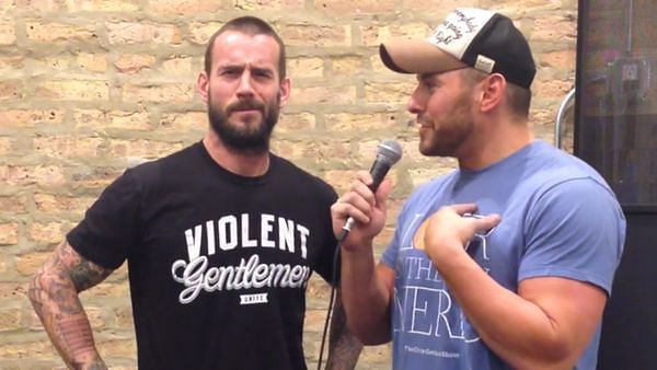 CM Punk and Colt Cabana.