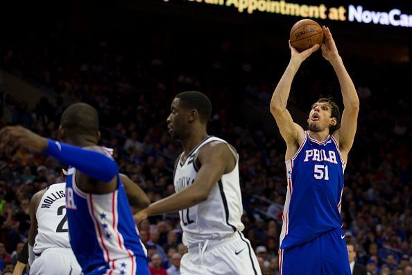 Boban Marjanovic established himself as a firm fan favorite during his four months in Philadelphia