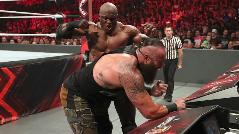 Braun Strowman and Bobby Lashley tore each other apart