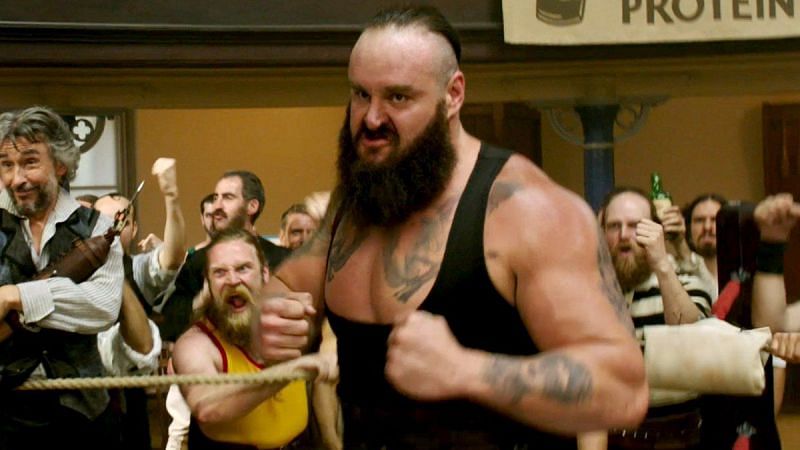 Braun Strowman played a role similar to his WWE character in Holmes &amp; Watson