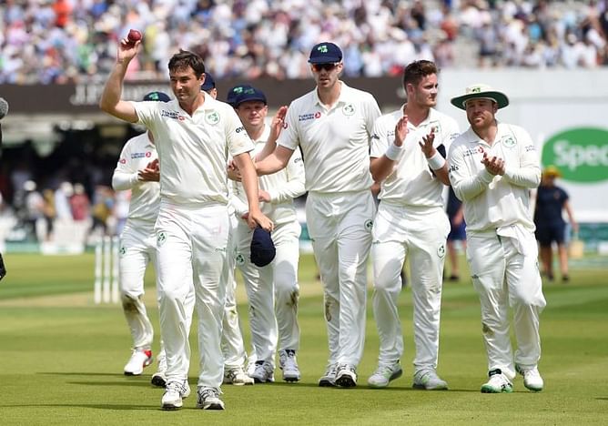 ENG vs IRE, एकमात्र टेस्ट: इंग्लैंड की टीम 85 रनों पर हुई ढेर, आयरलैंड को मिली 122 रनों की बढ़त