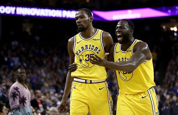 Kevin Durant spent three seasons playing alongside Draymond Green