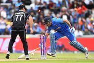 A direct hit by Martin Guptill ended MS Dhoni's World Cup story