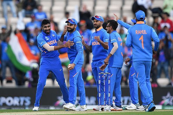 India reached the semifinals of the 2019 World Cup before losing to New Zealand in Semifinal 1