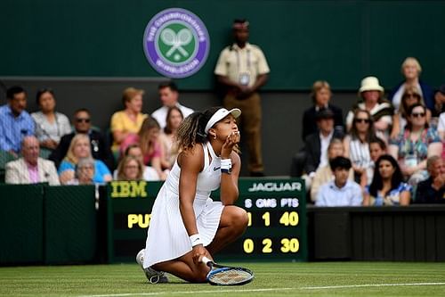 Second seed Naomi Osaka became the first casualty at this year's Championships.