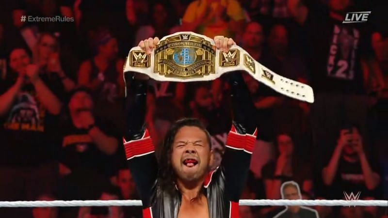 Shinsuke Nakamura won the Intercontinental Championship at Extreme Rules.