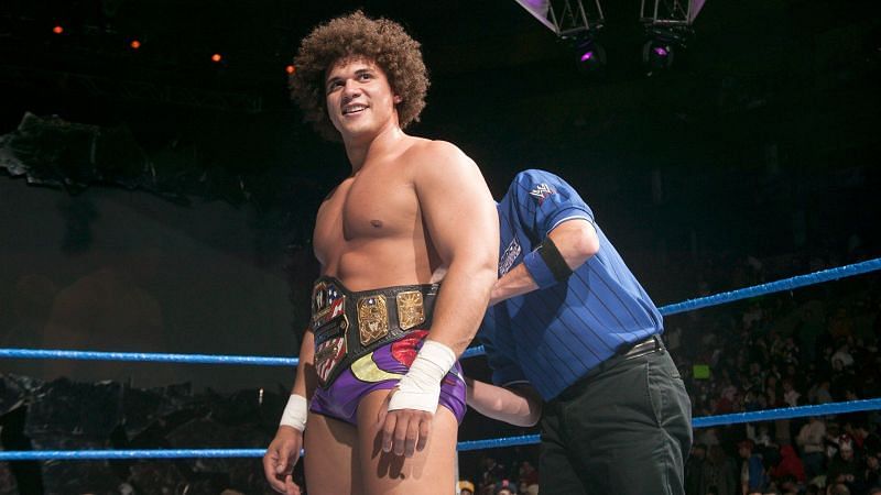Carlito won the US title from John Cena in 2004.