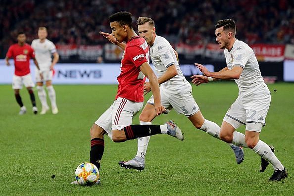 Mason Greenwood in full flow.