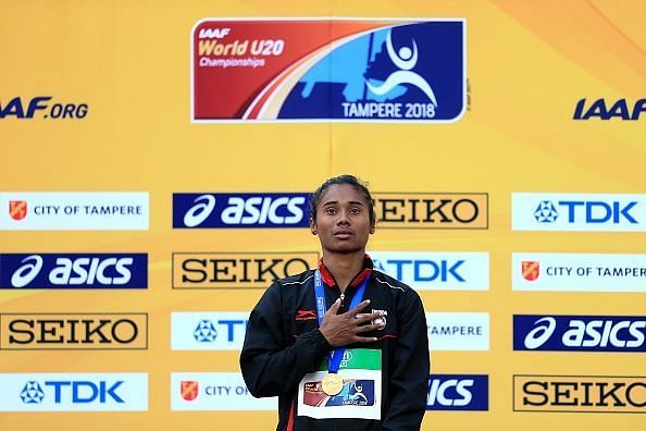 Hima Das shall be one of the medal prospects for India in the events to come