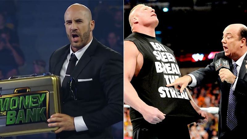 Paul Heyman managed Brock Lesnar and Cesaro at the same time in 2014