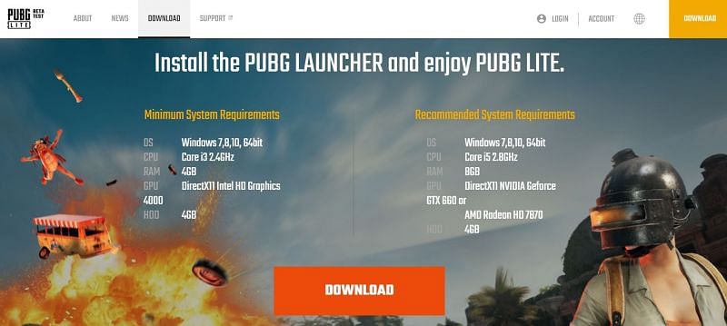 pubg lite download pc windows 10