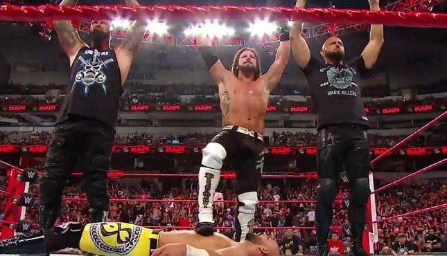 AJ Styles turns heel on Ricochet to close out Raw