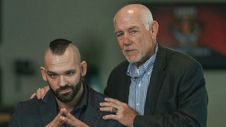 Shawn Spears FKA Tye Dillinger and Tully Blanchard.