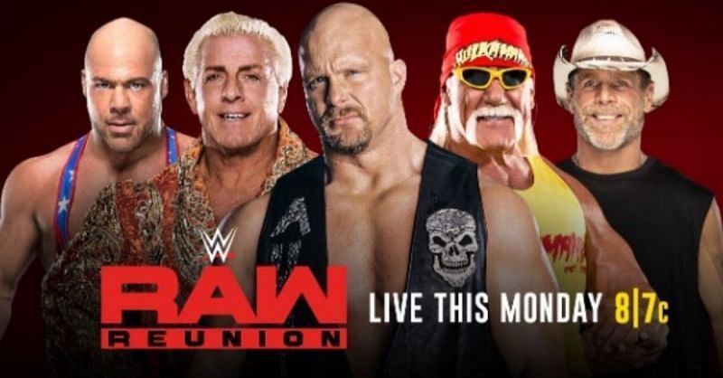RAW Reunion banner featuring 