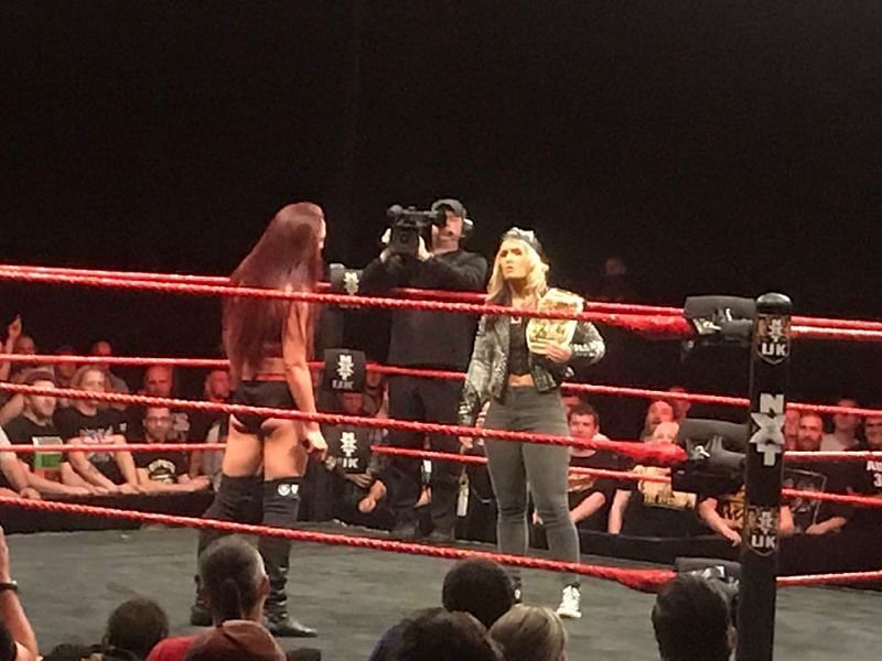 Toni Storm confronts Kay Lee Ray