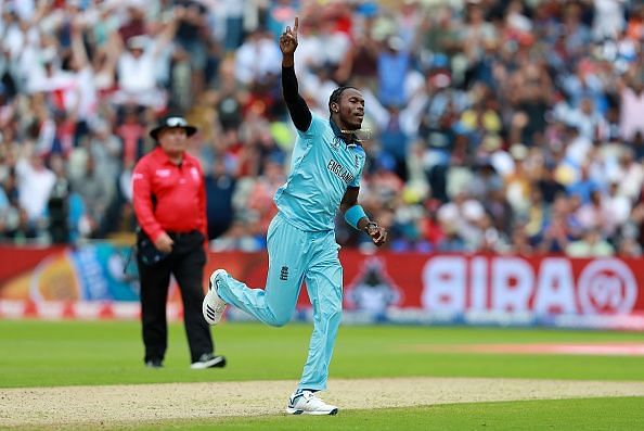 Jofra Archer took 20 wickets at the World Cup.