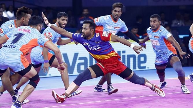 Pro Kabaddi Live Score: Jaipur Pink Panthers v Bengal Warriors Live Commentary and Score Card | 27th July 19
