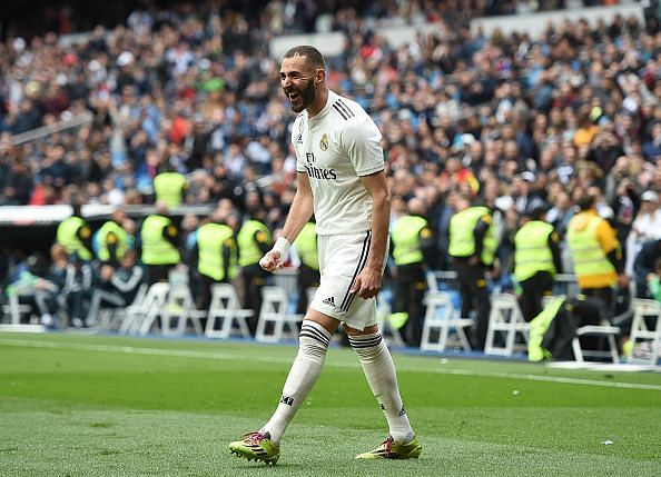 Benzema did not have a shot on target in 90 minutes