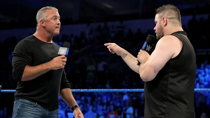 Kevin Owens and Shane McMahon
