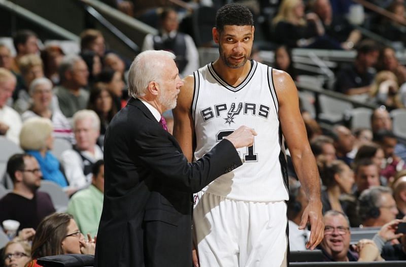 Duncan had a playoff apperance to cap off every season he played in the league.