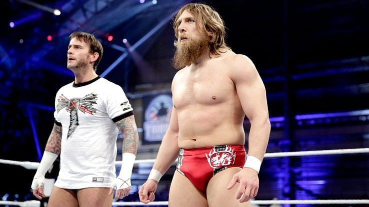 Punk and Bryan standing tall at WWE Tribute to the troops