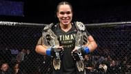 Amanda Nunes currently holds two UFC titles after KO'ing Cris Cyborg last December