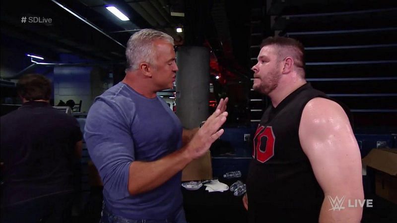 Shane McMahon and Kevin Owens