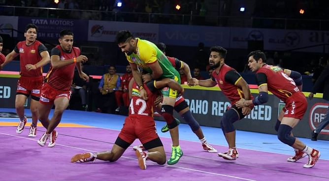 Pro Kabaddi 2019: Bengaluru Bulls edge out Patna Pirates 34-32
