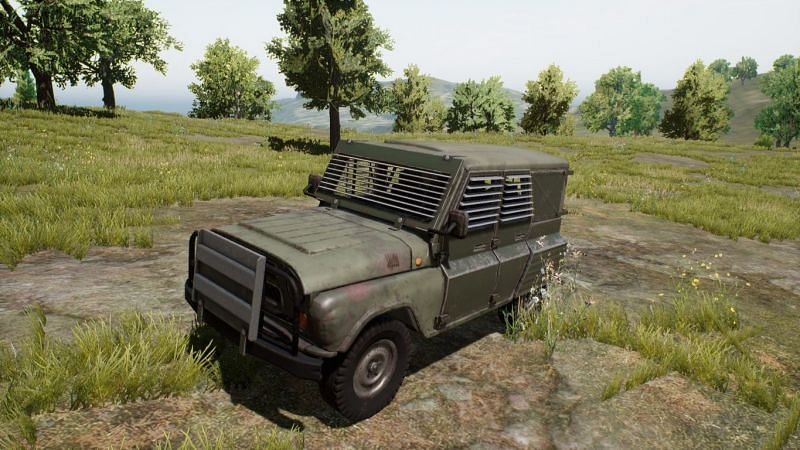 Armoured UAZ