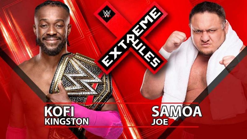 Kofi Kingston will face Samoa Joe for the WWE Championship at Extreme Rules (Image courtesy: itnwwe)