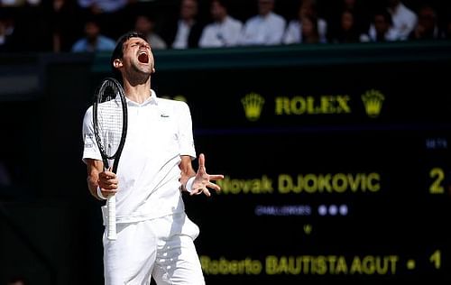 Top-seed Novak Djokovic will be looking to defend his title in Sunday's final.