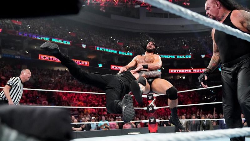 Reigns and The Undertaker emerged victorious at Extreme Rules.