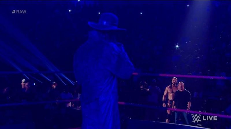 The Undertaker had a chilling warning
