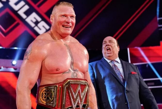 WWE यूनिवर्सल चैंपियन बनने के बाद ब्रॉक लैसनर के लिए 4 दुश्मनियां