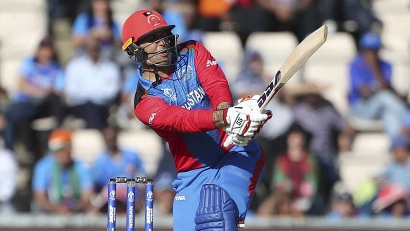 Mohammad Nabi almost won the game against India
